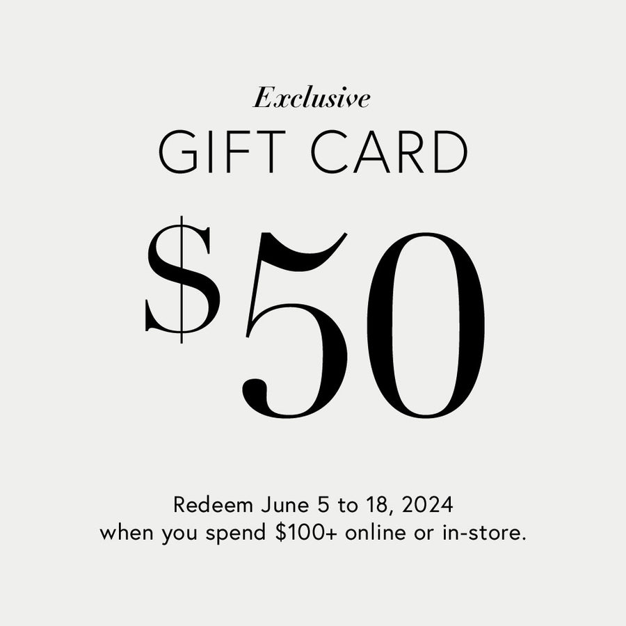 50 Gift Card (Redeemable June 5 18 2024)