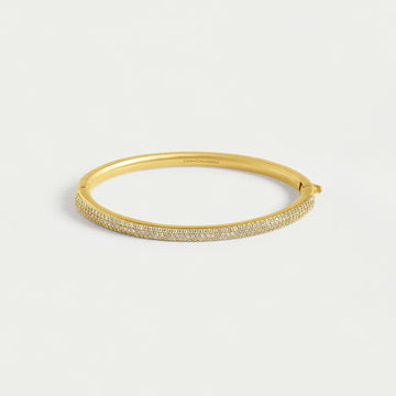 Signature Pavé Hinge Bangle