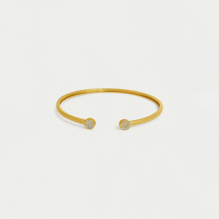 Mirabeau Pavé Open Bangle Bracelet