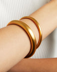 Large Dune Hinge Bangle