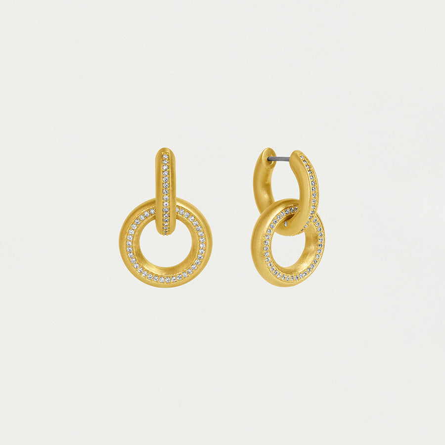 Colette Pavé Drop Earrings