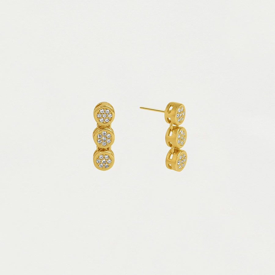 Mirabeau Pavé Droplet Earrings