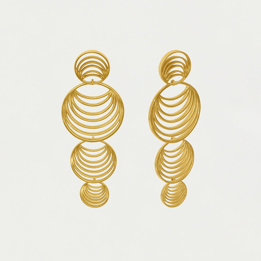 Salvador Long Drop Earrings