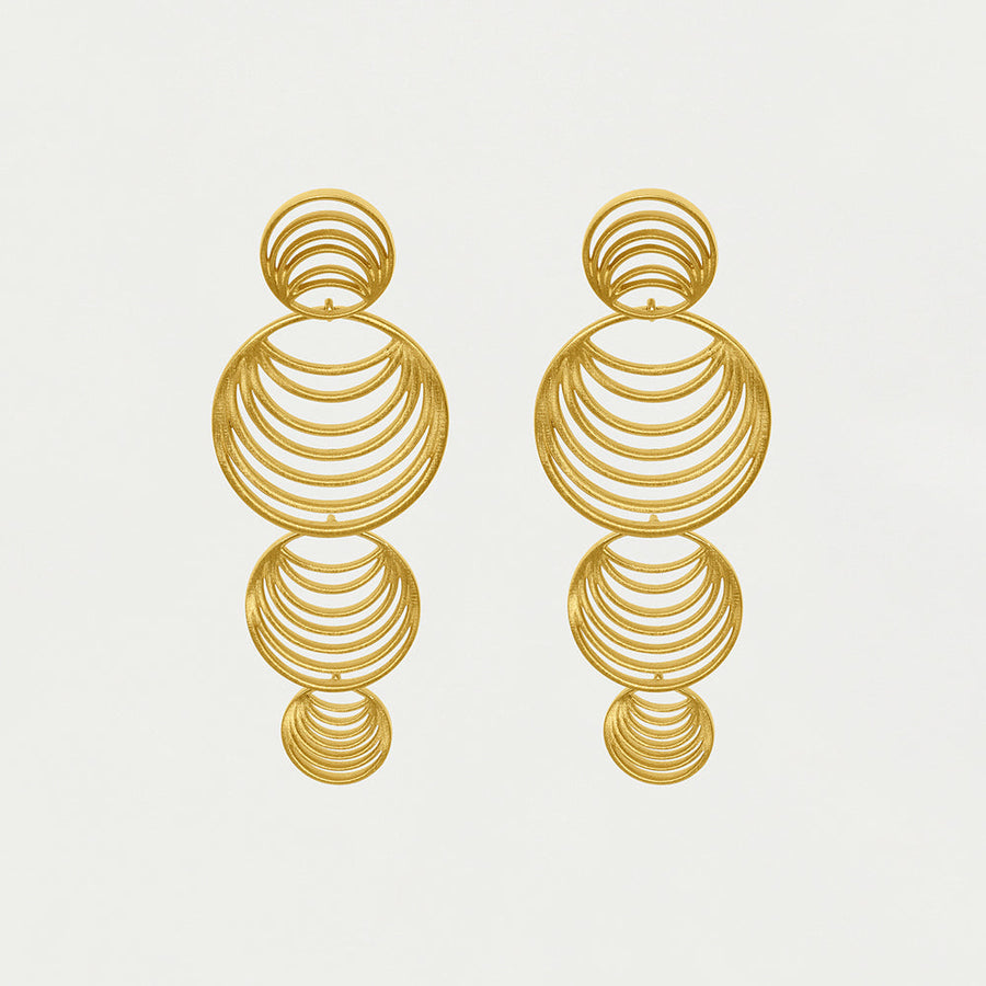 Salvador Long Drop Earrings