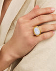 Forme Gemstone Statement Ring