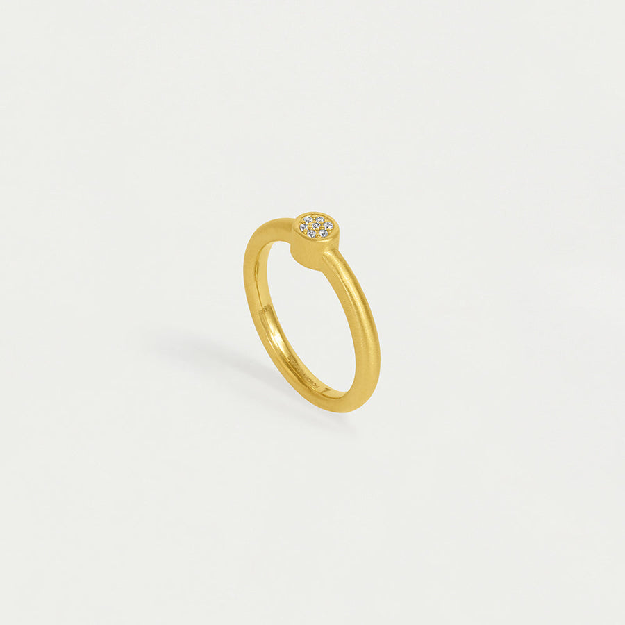 Mirabeau Pavé Stacking Ring