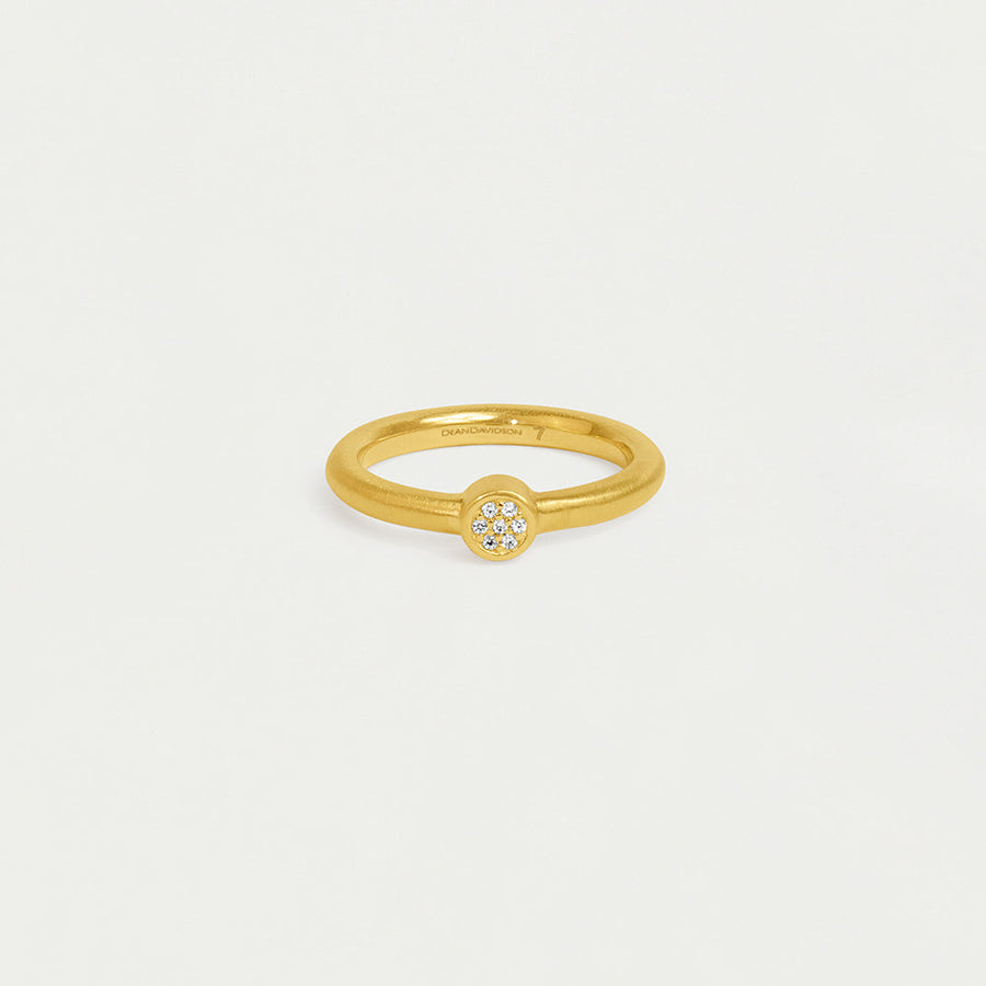 Mirabeau Pavé Stacking Ring