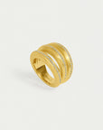 Dauphine Pavé Stacking Ring