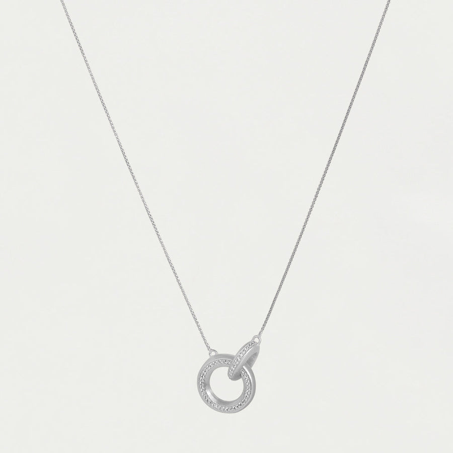 Colette Pavé Hoop Pendant